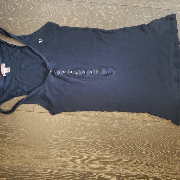 True Religion Button Tank Top - Picture 2 of 3
